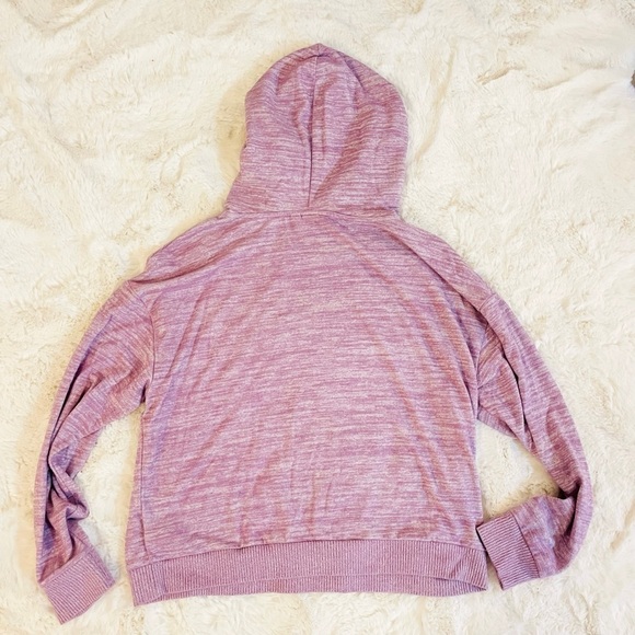 Gap Softspun Space Dye Pullover Hoodie in Purple Amethyst Women’s Size M - Picture 6 of 10